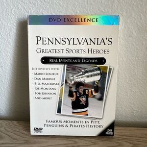 Pennsylvania's Greatest Sports Heroes‎ DVD Joe Montana Arnold Palmer Mike Ditka